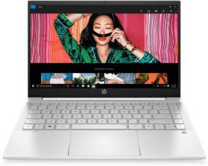 HP Pavilion 14-dv1000TU/11th Gen i5-1135G7/8GB/512 GB SSD/Intel Iris Xe Graphics/Win 11 MSO H & S 2019/Backlit KBD, Alexa built-in, 1.41kg/14" FHD Narrow Bezel/ Natural silver/Win 11 Pre-installed