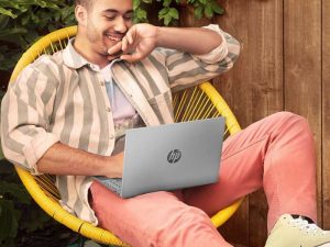 HP Pavilion Aero 13-be0030AU/Ryzen 5-5600U/16GB/512GB SSD/AMD Radeon Integrated Graphics/W10 MSO H & S 2019/Natural Silver +MAG C-deck - FPR, 970 gms/13.3 WUXGA Antiglare 400 nits IPS Narrow Border/Win 11 Ready